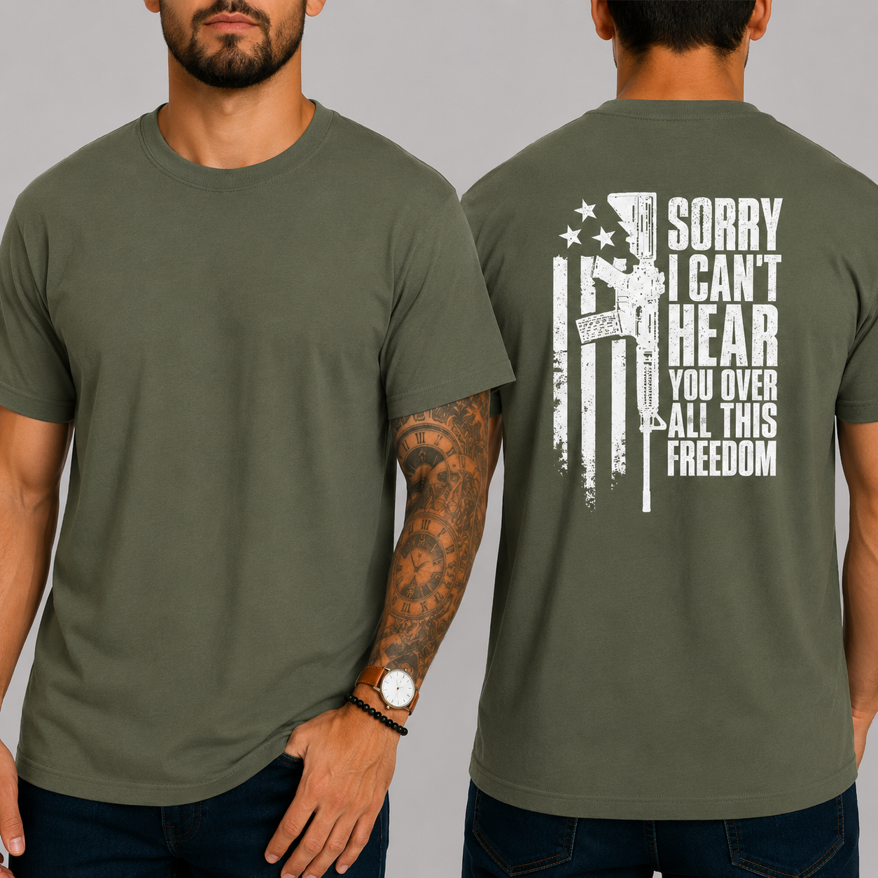 SORRY I CAN'T HEAR YOU OVER ALL THIS FREEDOM T-Shirt